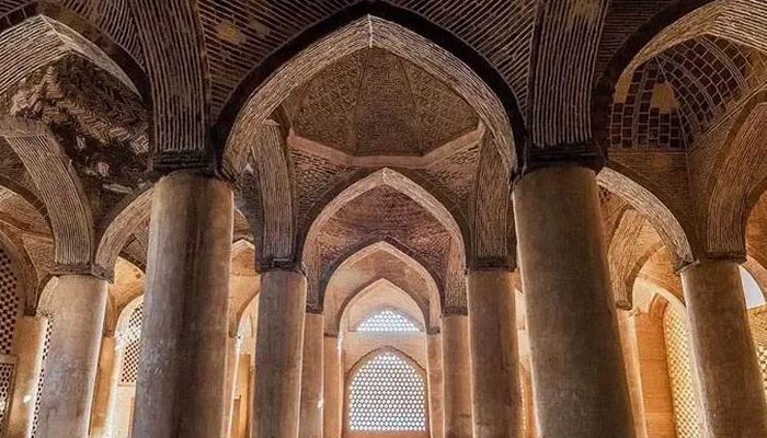 بخش های مختلف مسجد جامع عتیق شیراز