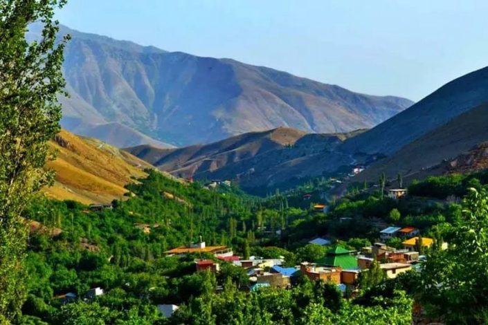 جذاب ترین روستاهای تهران,دیدنی های تهران,روستاهای اطراف تهران